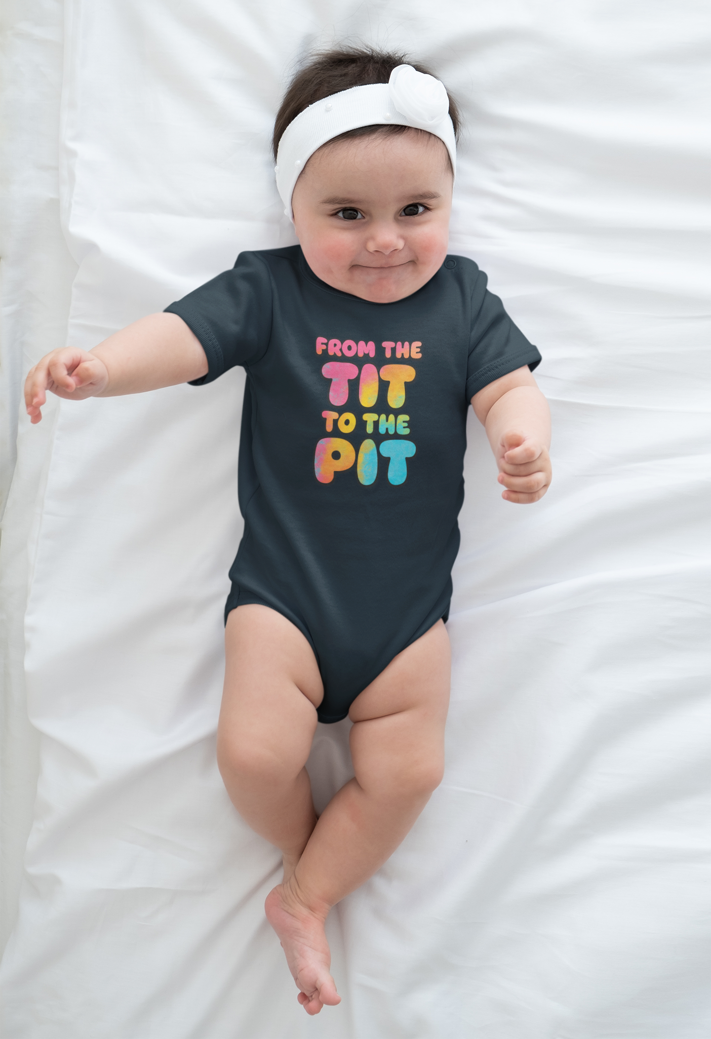 From the Tit to the Pit - Babygrow