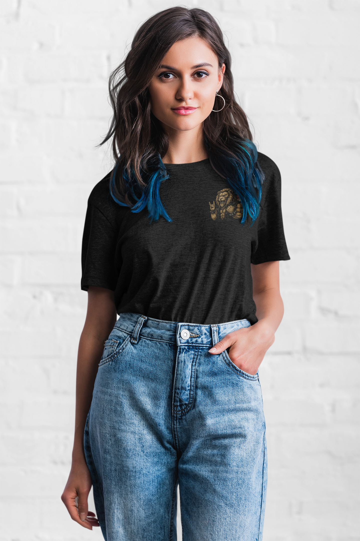 Lion of Metal Patch - Unisex Tee