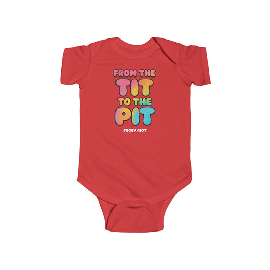 From the Tit to the Pit - Babygrow