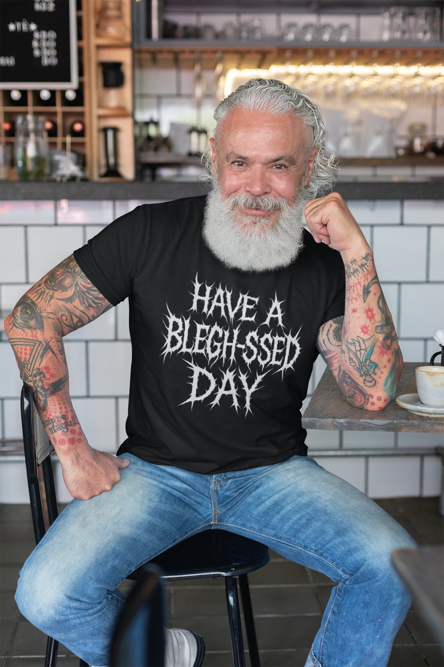 Have a Bleghssed Day Metalcore - Unisex Tee