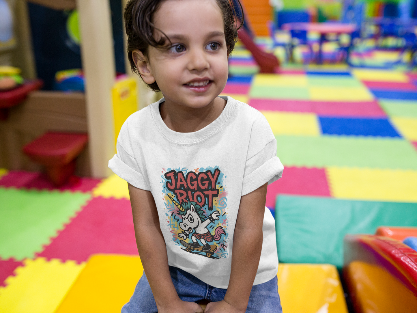 Jaggy Riot Unicorn - Baby / Toddler Tee