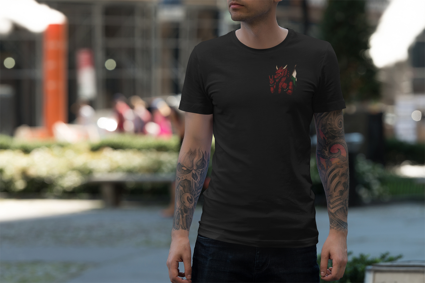 Dragon of Chaos Patch - Unisex Tee