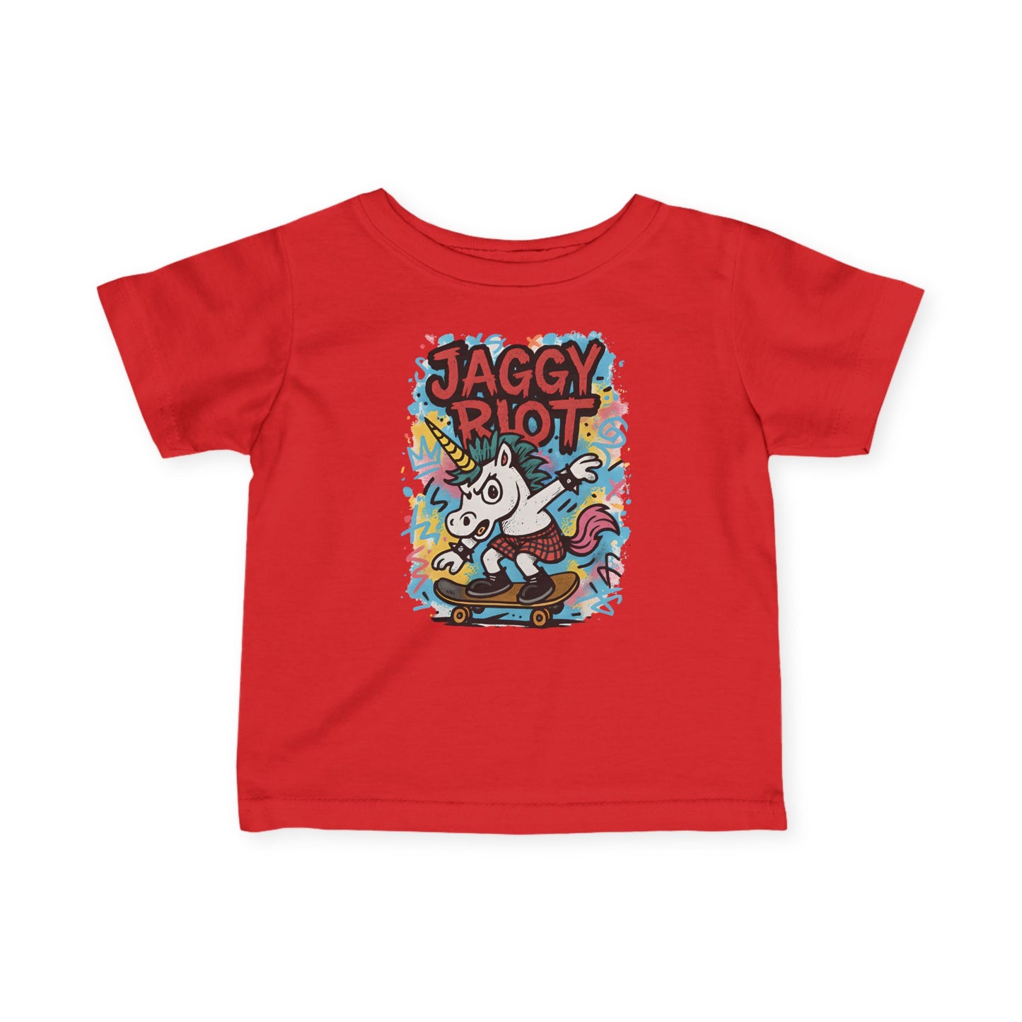 Jaggy Riot Unicorn - Baby / Toddler Tee