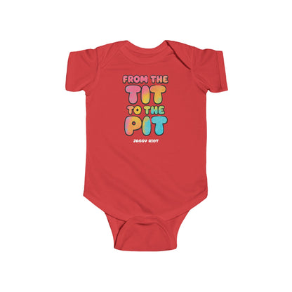 From the Tit to the Pit - Babygrow